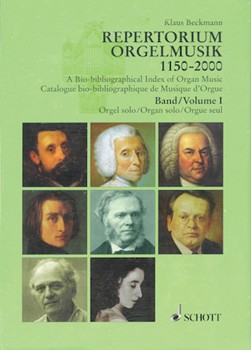 A Bio-bibliographical Index of Organ Music 1150-2000 by Beckmann Klaus for