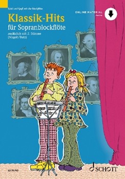 Classical Hits for 1-2 Descant Recorders by Various - Rainer Butz - for Recorder