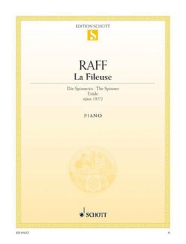 La Fileuse - Etude Op. 157 No. 2 by Raff Joseph Joachim for