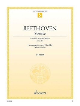 Sonata in F Minor Op. 2 No. 1 by Beethoven Ludwig van - Hoehn Alfred - for