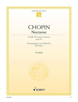 Nocturne in B-flat Minor Op. 9 No. 1 by Chopin Frederic - Sauer Emil - for Piano