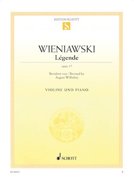 Legende by Wieniawski Henri - Wilhelmj August - for Violin
