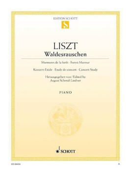 Forest Murmur Waldesrauschen by Liszt Franz - Schmid-Lindner August - for