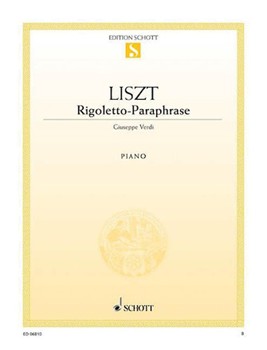 Rigoletto (1860) by Liszt Franz - Wilhelm Lutz - for Piano