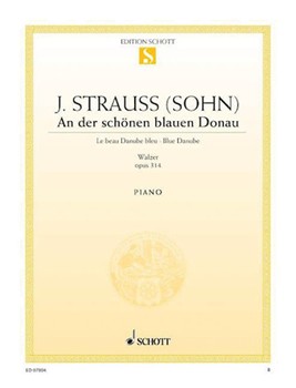 Blue Danube Waltz Op. 314 by Strauss Johann - Wilhelm Lutz - for
