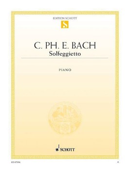 Solfeggietto by Bach Carl Philipp Emanuel for Piano
