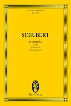 Symphony #8 in B minor D. 759 Unfinished by Schubert Franz - Teresa Reichenberger - for Study Score