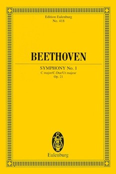 Symphony No. 1 in C Major Op. 21 by Beethoven Ludwig van for Study Score