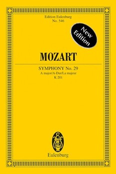 Symphony No. 29 in A Major K201 by Mozart Wolfgang Amadeus for Study Score
