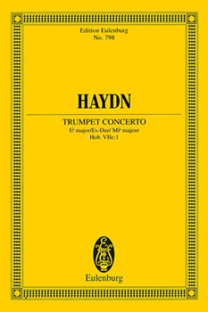 Trumpet Concerto (Hob. 7e: 1) in E-Flat Major by Haydn Joseph - Redlich Hans Ferdinand - for Study Score