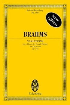 Variations on a Theme by Joseph Haydn Op. 56a by Brahms Johannes for Study Score