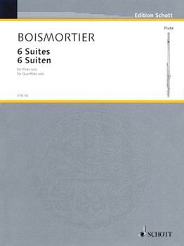 Six Suites Op. 35 by Boismortier Joseph Bodin de - Hugo Ruf - for