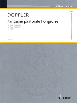 Fantasie Pastorale Hongroise Opus 26 by Doppler Franz for Flute and Piano