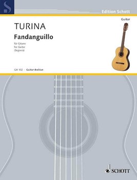 Fandanguillo Op. 36 by Joaquin Turina - Segovia Andres - for Guitar