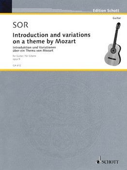 Introduction and Variations on a Theme of Mozart Op. 9 by Sor Fernando - Narcisio Yepes - for