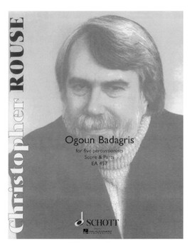 Ogoun Badagris by Rouse Christopher for Percussion Quintet