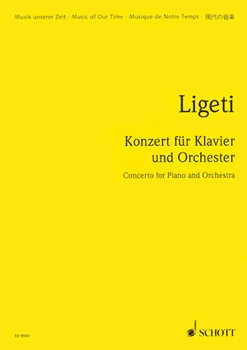 Concerto for Piano and Orchestra (1985-88) by Ligeti Gyorgy for