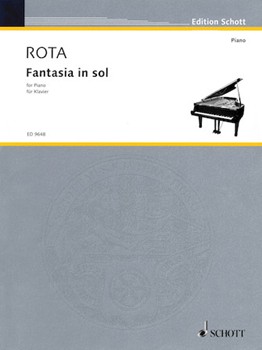 Fantasia In Sol by Rota Nino for Piano