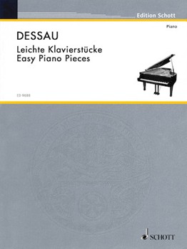 Easy Piano Pieces by Dessau Paul for Piano