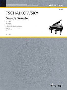 Grande Sonate by Tchaikovsky Pyotr Ilyich - Kohlhase Thomas - for Piano