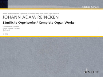 Complete Organworks by Reincken Johann Ada - Beckmann - for Organ