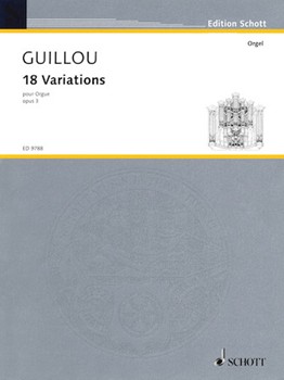 18 Variations Op. 3 by Guillou Jean for