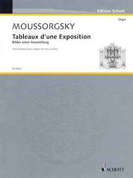 Tableaux D'une Exposition by Mussorgsky Modest - Guillou Jean - for Organ