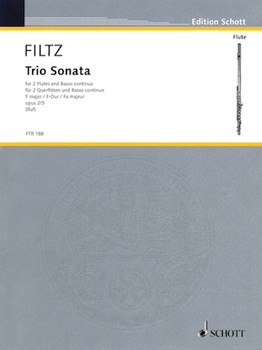 Trio Sonata by Filtz Anton - Reinhard Ruf - for Flute Duet
