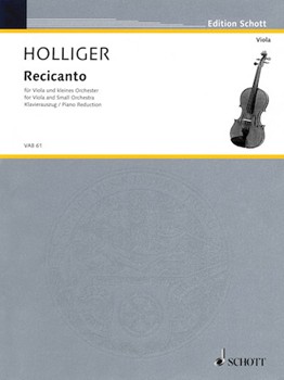 Recicanto by Holliger Heinz - Burgin Gabriel - for