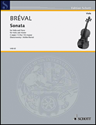 Breval - Sonata in C Major, viola and piano