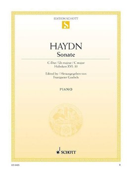 Piano Sonata in C Major by Haydn Joseph for Piano