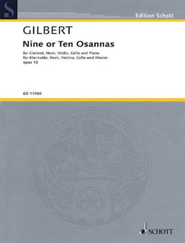 9 or 10 Osannas Op. 10 by Gilbert Anthony for Study Score