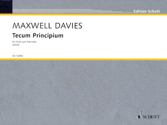 Tecum Principium by Davies Peter Maxwell for Flute and Percussion