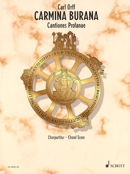 Carmina Burana by Orff Carl for Chorus Parts (SSAATTBB)