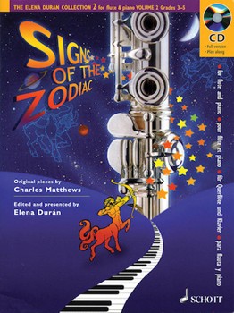 Signs Of The Zodiac by Mathews Charles - Duran Elena - for Flute Collection