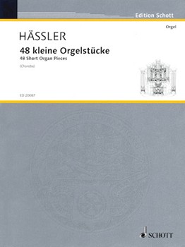 48 Short Organ Pieces by Hassler Johann Wilhelm for