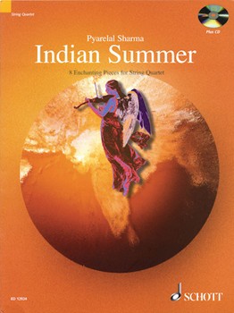 Indian Summer by Sharma Pyarelal for Str Quartet (Plus Cd)