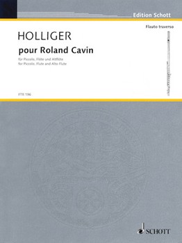 Pour Roland Cavin by Holliger Heinz for