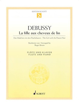 La Fille Aux Chevaux De Lin by Debussy Claude - Brison Roger - for Flute and Piano