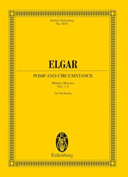 Pomp and Circumstance Marches by Elgar Edward for Study Score