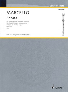Sonata For Treble Recorder And Basso Continuo Opus 2 No 7 by for