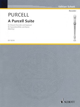 A Purcell Suite: Seven (7) Pieces For Descant Recorder And Keyboard by Purcell Henry - Beechey Gwilym - for