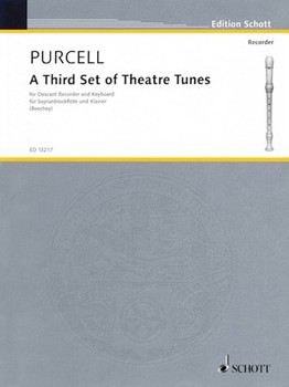 3rd Set Of Theatre Tunes by Purcell Henry - Beechey Gwilym - for Soprano Re