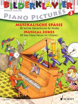 Piano Pictures Book 3 Musical Jokes by Various - Twelsiek Monika - for Piano