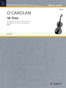 16 Trios by O'Carolan Turlough for String Trio