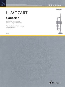 Concerto G Major by Mozart Leopold - Darvas Gabor - for Trumpet and Piano