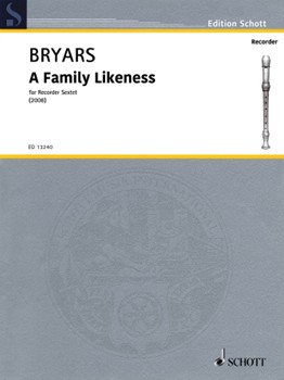 A Family Likeness For Recorder Sextett (tr Tr T T B B) Score by for