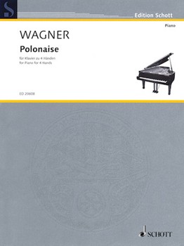 Polonaise by Wagner for 1 Piano 4 Hands