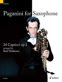 Paganini For Saxophone Opus 1 by Paganini Niccolo - Hekkema Raaf - for Saxophone Solo
