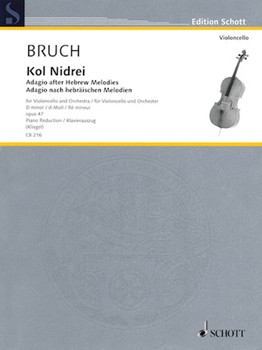 Kol Nidrei Opus 47 D Minor by Bruch Max - Kliegel Maria - for Cello and Piano
